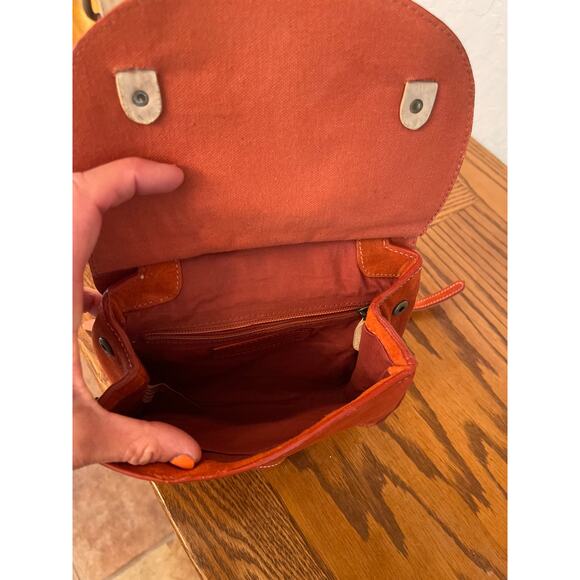 Free People festival convertible backpack/top handle bag - Picture 5 of 7